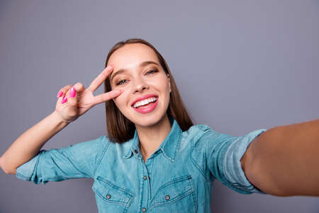 Portrait of  attractive woman