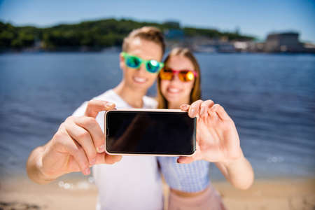 nice looking attractive coupleの写真素材