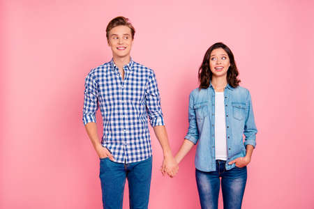 A sweet couple holding hands