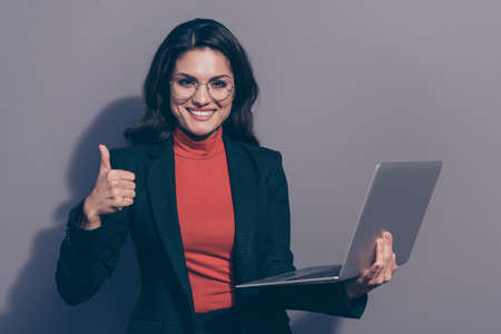 Close up portrait of pretty attractive  womanの写真素材