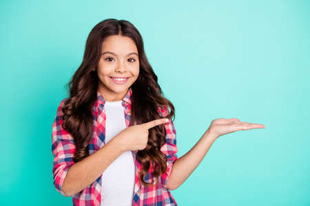 Portrait positive cheerful excited people feedback promo choice decision recommendation select...