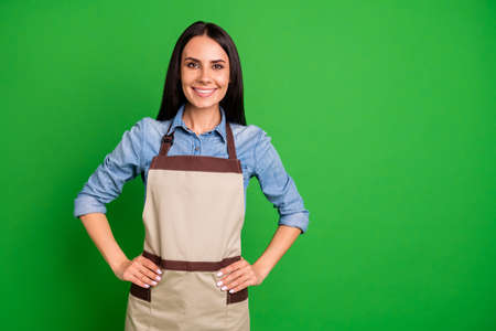 Close up photo beautiful she her lady hands arms sides assure customers buy buyers best service...