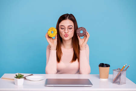 Portrait of attractive lovely girlの写真素材