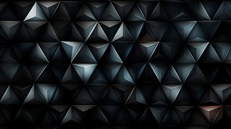 Abstract Low-Poly background. triangulated texture. Polygonal geometrical pattern. Generative aiの素材