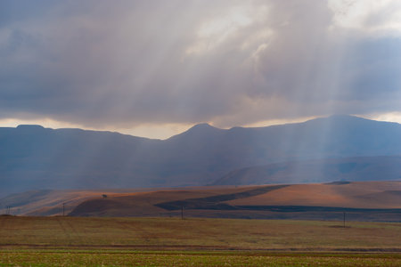 Drankensberg Mountain Rangeの写真素材