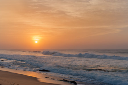Salt Rock Beach Sunriseの写真素材