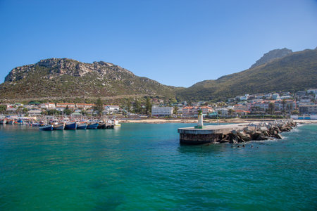 Kalk Bay Harbour, Western Cape Peninsular, South Africaのeditorial素材