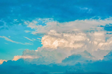 dramatic clouds