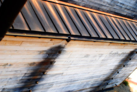 back barn wallの写真素材