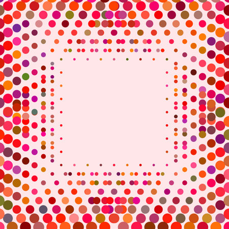 geometric background design primarily in redのイラスト素材