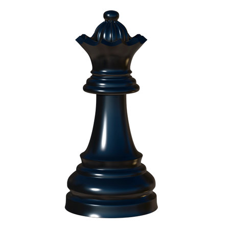 3d illustration of isolated chess game figurineの写真素材