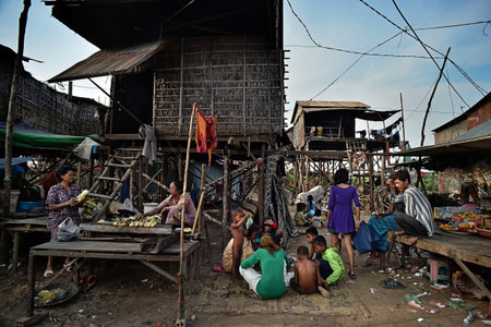 The Cambodian peopleのeditorial素材