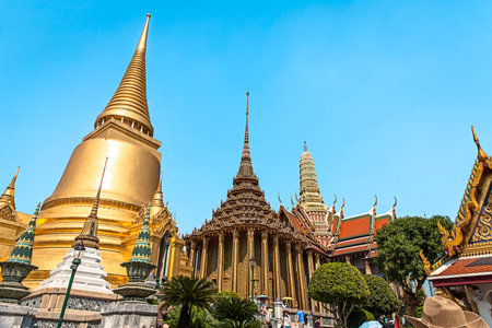 Thailand Temple landscapeのeditorial素材