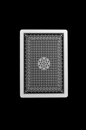 Stripe card in the back of a white backgroundの写真素材