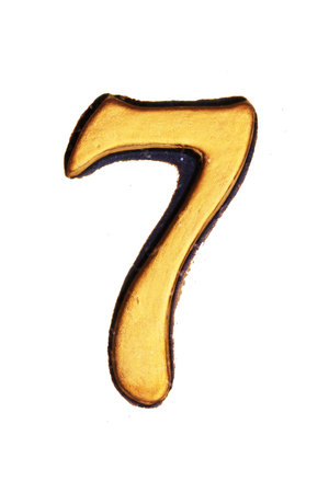 Number seven Gold 