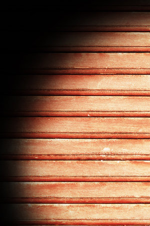 Old grunge wooden vintage wall の写真素材