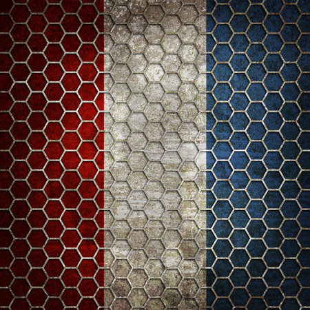 Old metal rusty grunge retro vintage paper background with pattern 