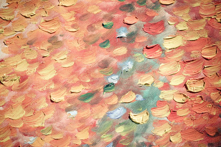 Colorful oil painting texture 