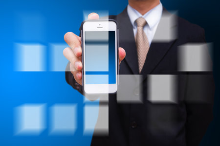 Digital devices and technology conceptの写真素材