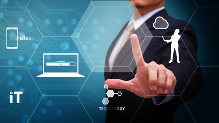 Smart technology concept