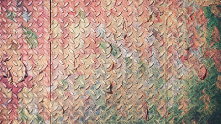 Rusty grunge vintage color patternの写真素材