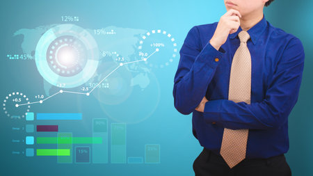 Business growth conceptの写真素材