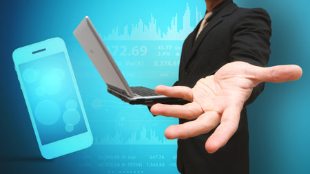 Business growth conceptの写真素材
