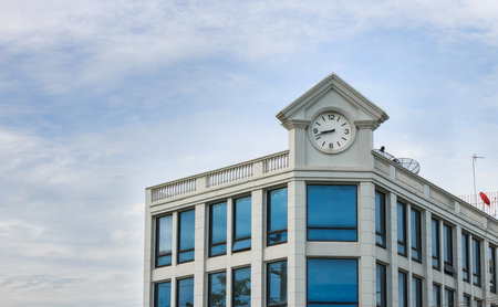 Clock tower, building