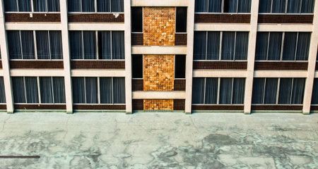 Front of buildingの写真素材