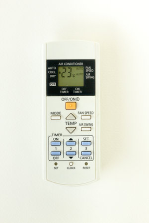 Air conditioner remote controlの写真素材