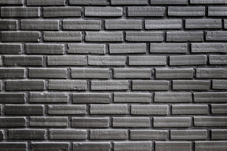 black brick wall pattern for dark background