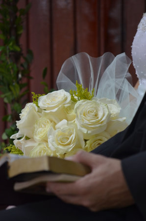 The wedding dayの写真素材