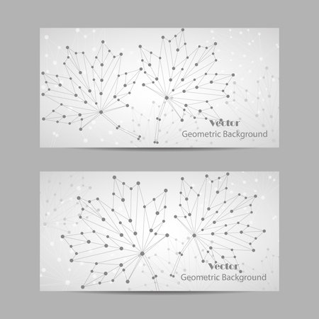 Set of horizontal bannersのイラスト素材