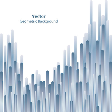 Blue lines abstract vector backgroundのイラスト素材