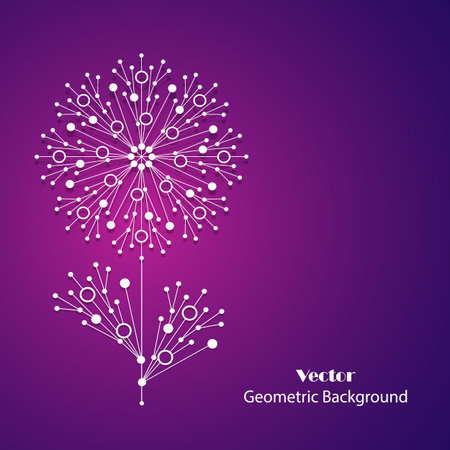 Vector geometric backgroundのイラスト素材