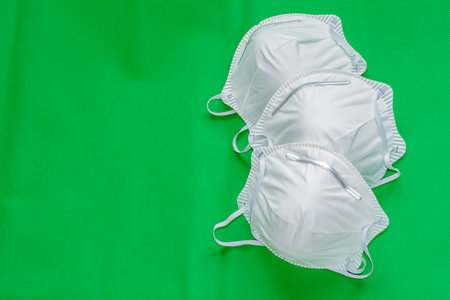 Coronavirus epidemic mask for doctors and nurses to avoid breathing or getting intoxicated by the...