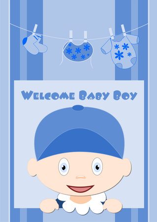 Congratulation cardのイラスト素材