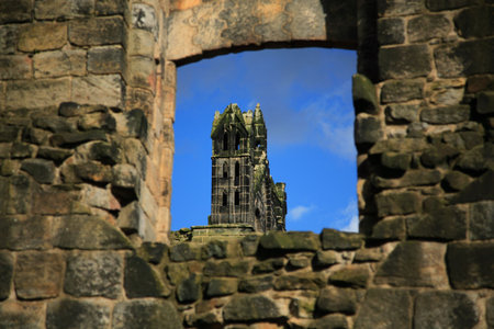 Kirkstall Abbeyの写真素材