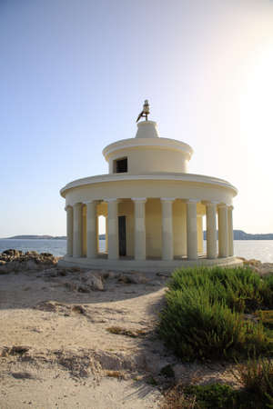 Ag Theodori Lighthouse Argostoli, Kefaloniaの写真素材