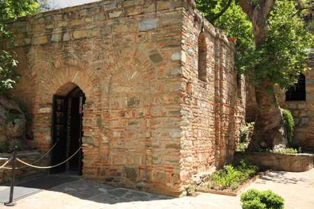 The House of The Virgin Mary Ephesus Turkeyの写真素材