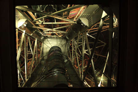 Inside the Statue of Liberty, New Yorkのeditorial素材