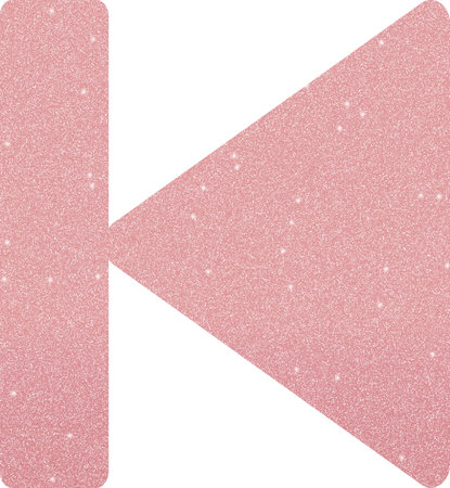 Glittery background with the image of the letter K. Vector illustration.の写真素材