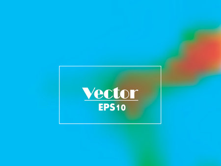 Blue and Red Wallpaper, Background, Flyer or Cover Design for Your Business with Abstract Blurred Texture -Applicable for Reports, Presentations, Placards, Posters - Trendy Creative Vector Templateのイラスト素材