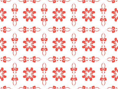 ethnic ornament, seamless pattern. vector illustration. Slovenian Traditional Pattern Ornament. seamless background. Belarusian patternのイラスト素材