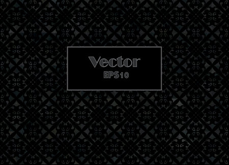 vector luxury seamless pattern golden vegetable decor of leaf peony glitter and glow on a black...