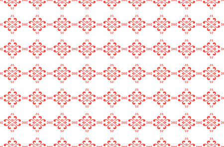 Vector floral seamless pattern. Subtle abstract minimal texture with small flowers in diagonal grid....