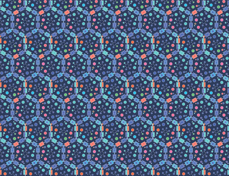 Seamless winter pattern, vector illustration