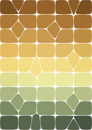 Elegant cream shade background with golden elements. Realistic luxury paper cut style 3d modern concept. vector illustration for design.のイラスト素材