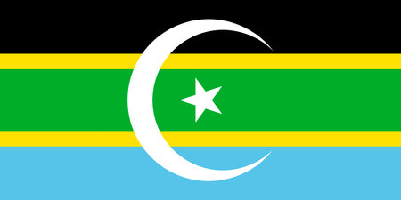 Saudi Arabia flag vector illustration eps 10.のイラスト素材