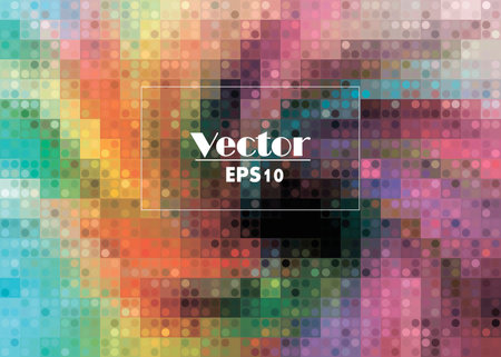 Vector image with imitation of grunge datamoshing texture.のイラスト素材